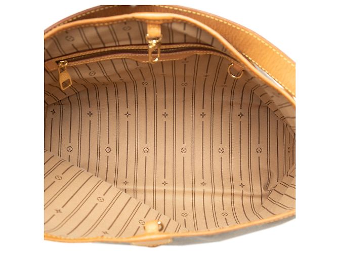 Borsa a tracolla Louis Vuitton Monogram Delightful MM Marrone - vista 4