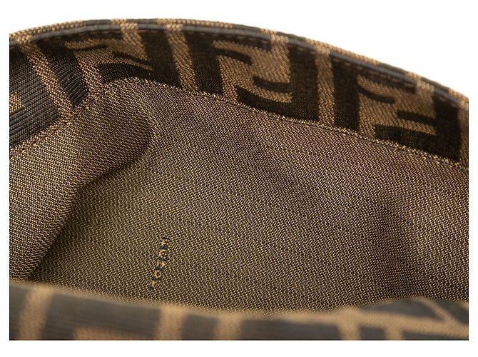 Borsa a tracolla Fendi Zucca Canvas Mamma Forever Marrone - vista 6
