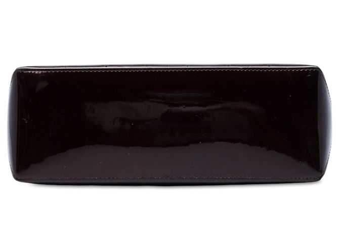 Borsa Louis Vuitton Monogram Vernis Wilshire PM Purple - vista 3