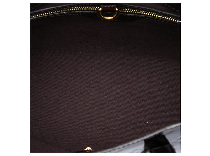 Borsa Louis Vuitton Monogram Vernis Wilshire PM Purple - vista 4
