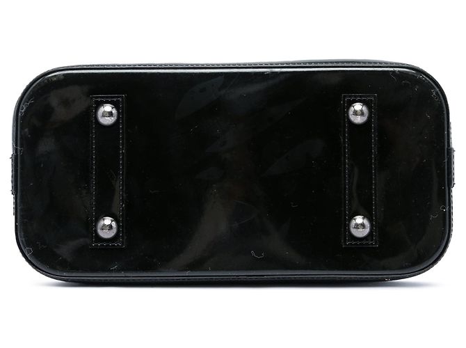 Borsa Louis Vuitton Monogram Vernis Alma PM Nera - vista 3