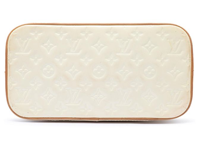 Borsa Tote Louis Vuitton Monogram Vernis Houston Bianca - vista 3
