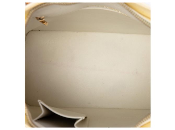 Borsa Tote Louis Vuitton Monogram Vernis Houston Bianca - vista 4