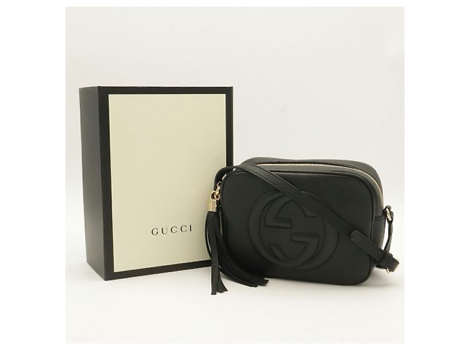Borsa a tracolla Gucci Soho Small Disco con nappina - vista 10