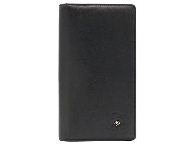 Portafoglio lungo bi-fold Chanel Butterfly Camellia Coco Mark - vista 2