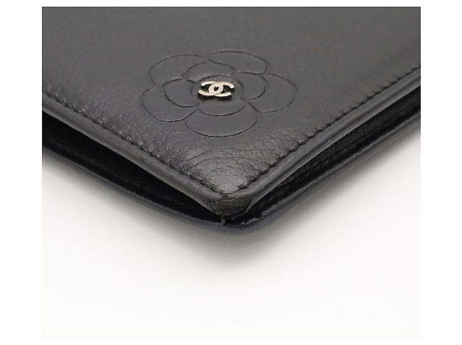 Portafoglio lungo bi-fold Chanel Butterfly Camellia Coco Mark - vista 4