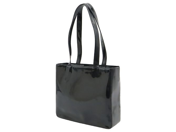 Borsa a Tracolla Tote Chanel Nera - vista 3