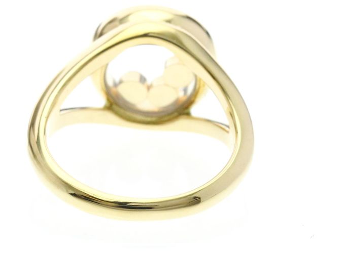 Anillo Alianza Chopard Happy Diamonds en Oro Amarillo 18K - vista 3
