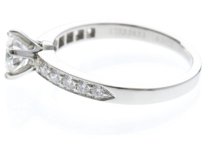Autre Marque Anello Solitario Tiffany con Diamante - vista 2