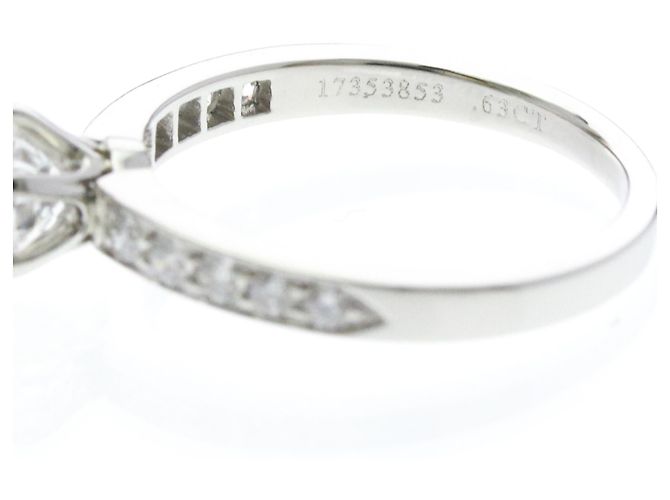 Autre Marque Anello Solitario Tiffany con Diamante - vista 6