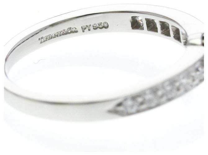 Autre Marque Anello Solitario Tiffany con Diamante - vista 8