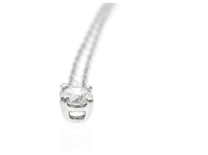 Autre Marque Tiffany Solitär-Diamant-Halskette - Ansicht 4