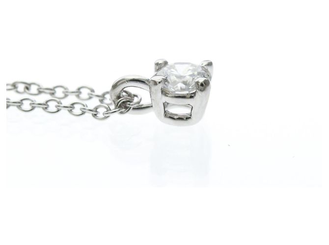 Autre Marque Tiffany Solitär-Diamant-Halskette - Ansicht 5
