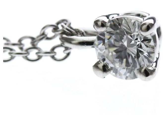 Autre Marque Tiffany Solitär-Diamant-Halskette - Ansicht 8