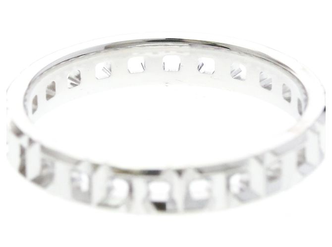 Autre Marque Bague Anneau Tiffany T True Narrowing en Or Blanc - vue 8