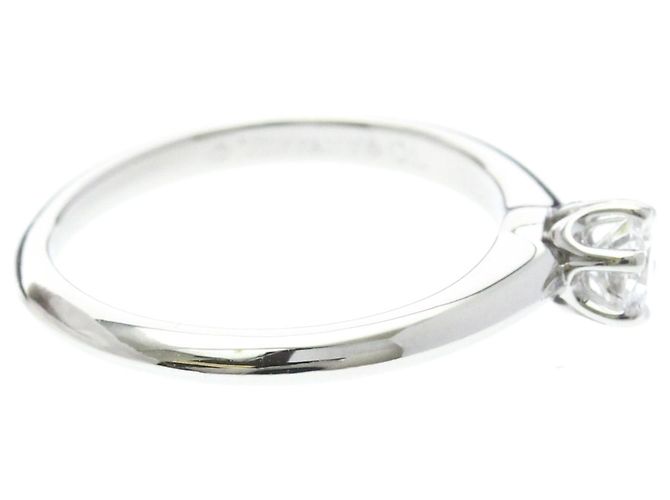 Autre Marque Tiffany Classic Solitaire Verlobungsring aus Platin - Ansicht 4