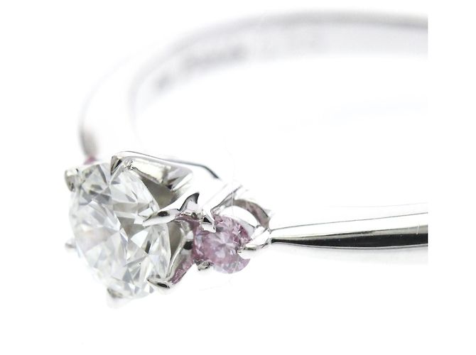 Tasaki Platinum 900 Diamond Bandring - Ansicht 10