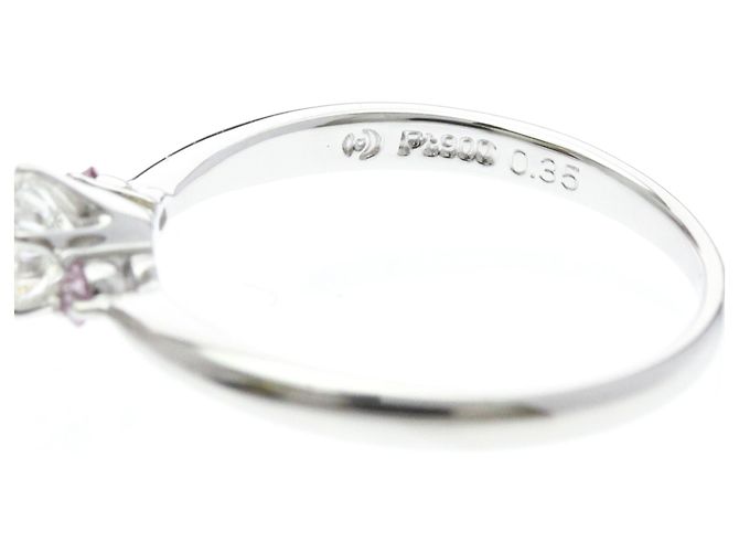 Tasaki Platinum 900 Diamond Bandring - Ansicht 6