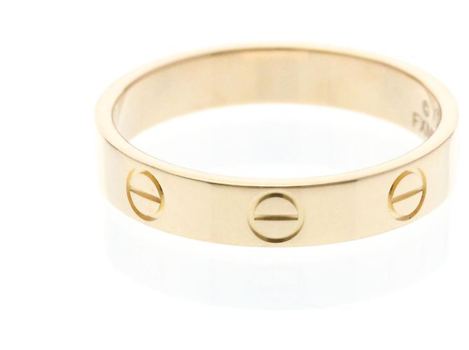 Anello Cartier Mini Love in oro rosa (18K) - vista 2