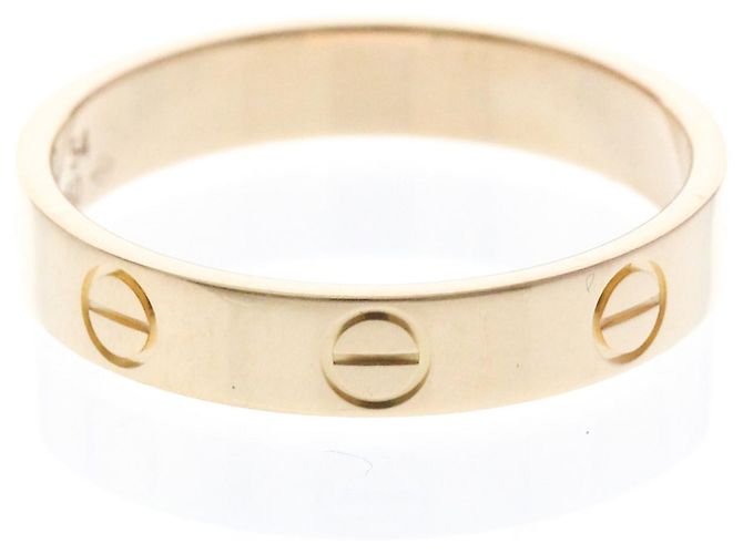 Anello Cartier Mini Love in oro rosa (18K) - vista 4