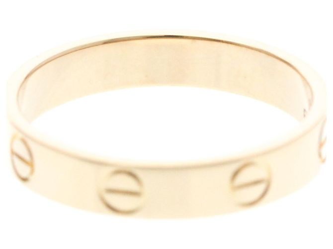 Anello Cartier Mini Love in oro rosa (18K) - vista 6