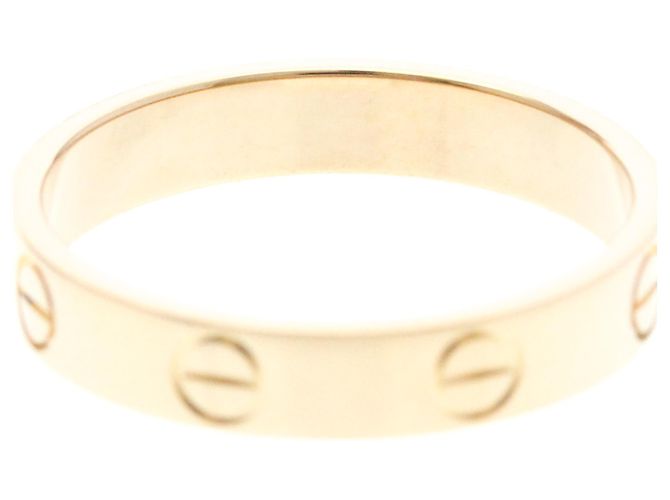 Anello Cartier Mini Love in oro rosa (18K) - vista 7