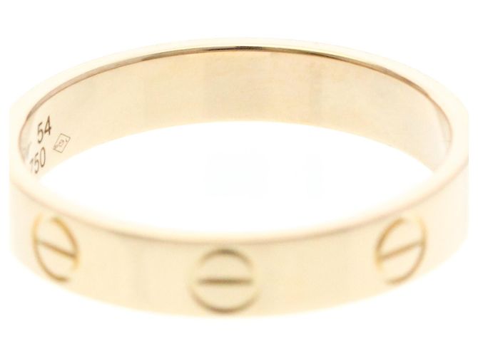Anello Cartier Mini Love in oro rosa (18K) - vista 8