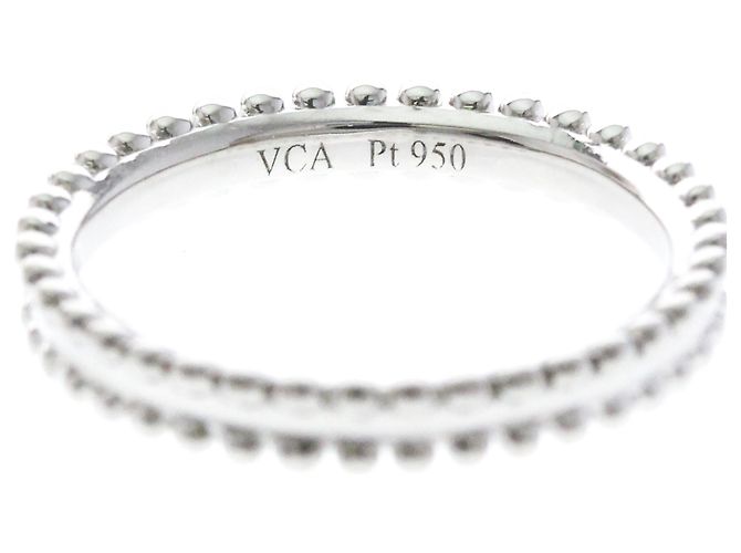Anello Ester Van Cleef & Arpels VCARN59B49 in Platino - vista 5