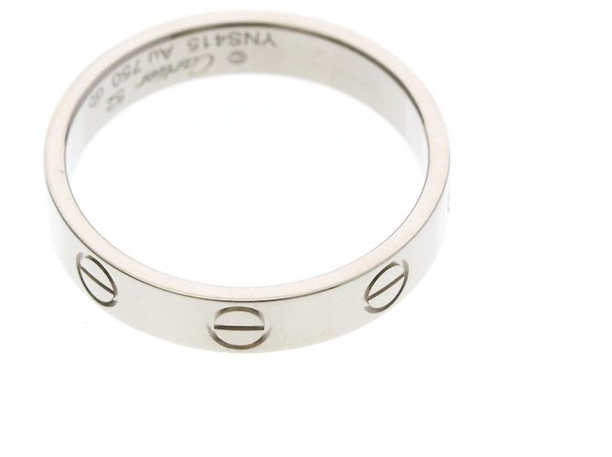 Cartier Mini Love Ring in Weißgold (18K) - Ansicht 10