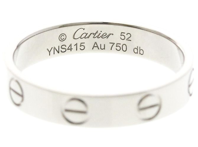 Cartier Mini Love Ring in Weißgold (18K) - Ansicht 5