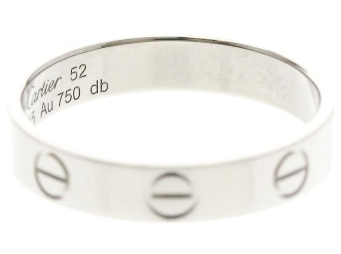 Cartier Mini Love Ring in Weißgold (18K) - Ansicht 8