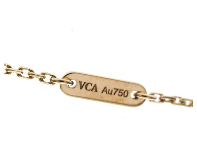 Collana Sweet Alhambra Van Cleef & Arpels in oro rosa e corniola - vista 7