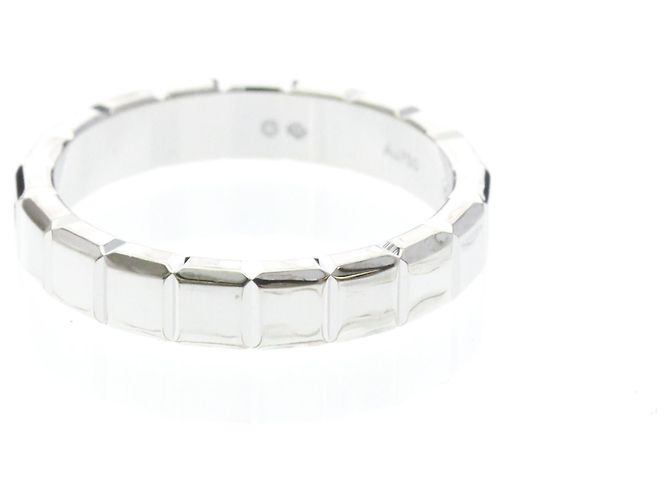 Anel Chopard Ice Cube em ouro branco 18K - vista 2
