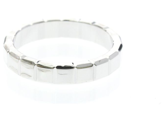 Anel Chopard Ice Cube em ouro branco 18K - vista 3