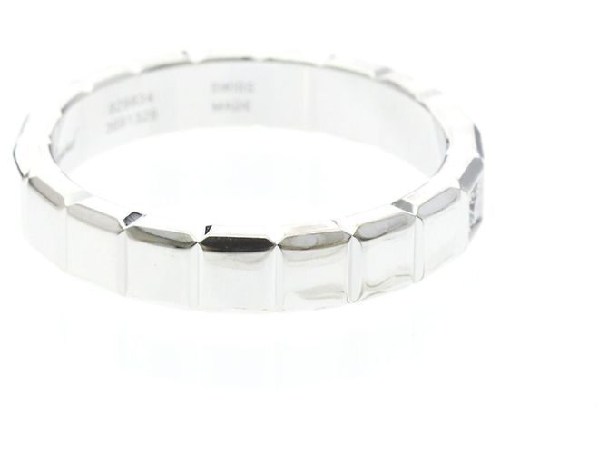 Anel Chopard Ice Cube em ouro branco 18K - vista 4