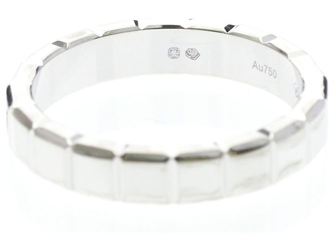 Anel Chopard Ice Cube em ouro branco 18K - vista 6