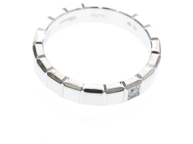 Anel Chopard Ice Cube em ouro branco 18K - vista 9