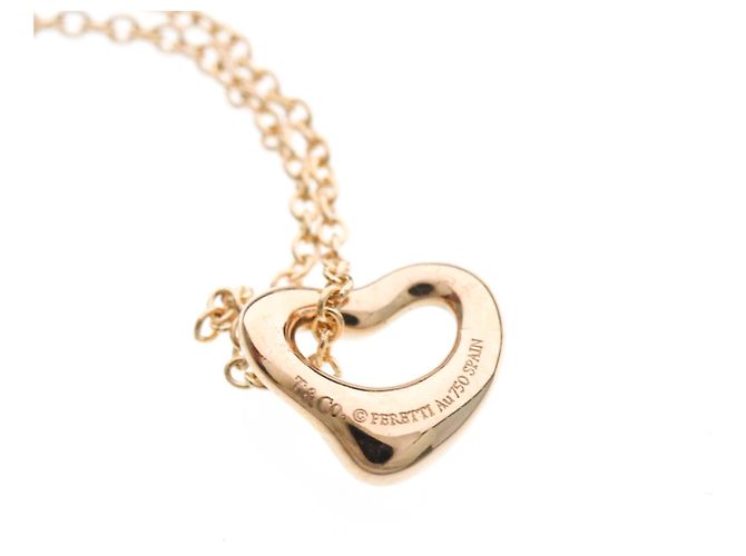 Autre Marque Collana Tiffany Open Heart in oro rosa (18K) - vista 7