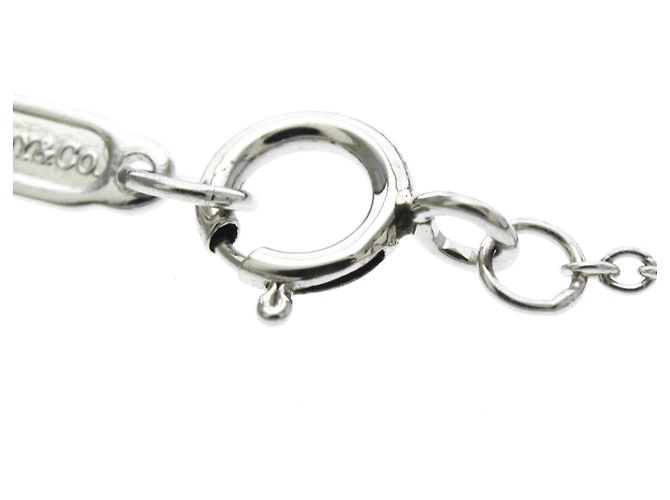 Autre Marque Tiffany Solitär-Diamantcollier aus Platin - Ansicht 12