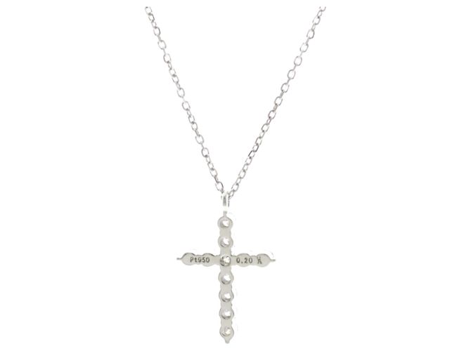 Autre Marque Collana Vendome Aoyama Cross Diamond Necklace - vista 2