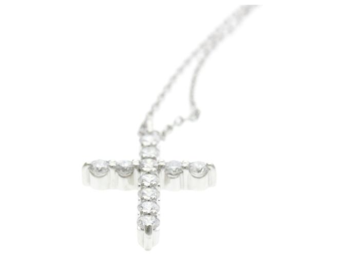 Autre Marque Collana Vendome Aoyama Cross Diamond Necklace - vista 4
