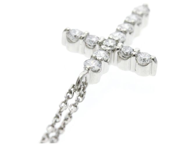 Autre Marque Collana Vendome Aoyama Cross Diamond Necklace - vista 6