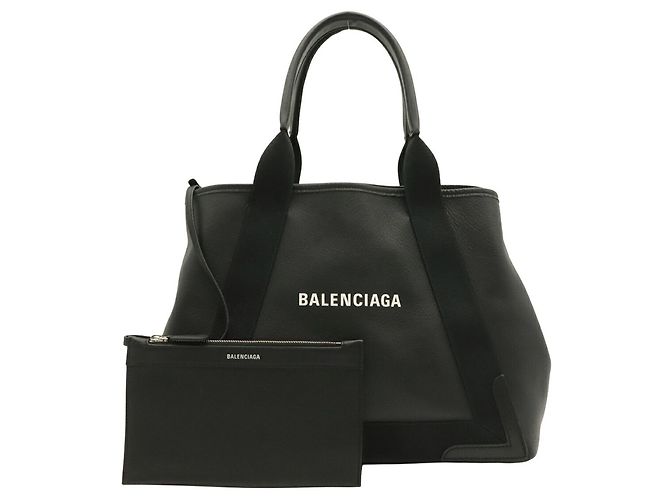 Saco Cabas M Balenciaga Navy - vista 2