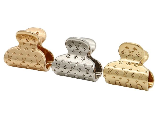 Louis Vuitton Accessoires Chev Nanogram PM Hair Clips - vista 2