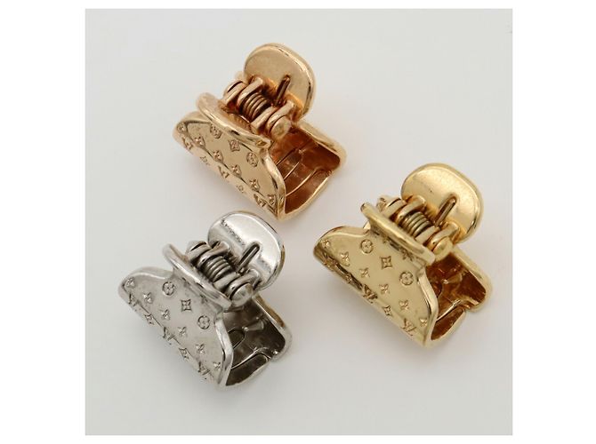 Louis Vuitton Accessoires Chev Nanogram PM Hair Clips - vista 5