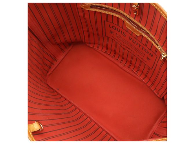 Borsa Tote Louis Vuitton Monogram Neverfull MM in Cerise - vista 8