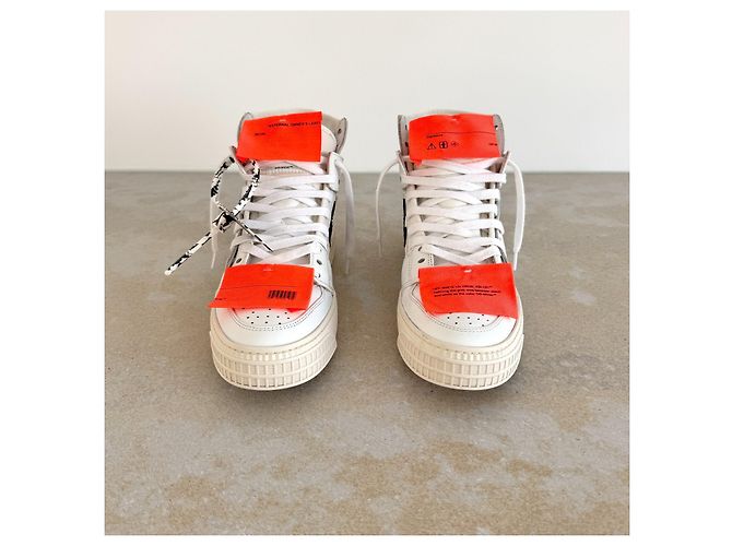 Off White Off-White Off-Court 3.0 Sneakers Alte Bianche - vista 2