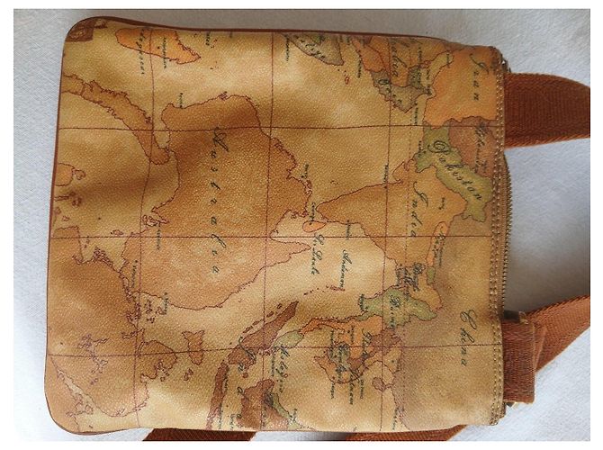 Autre Marque Alviero Martini 1A Classe Sac Bandoulière Geo Map - vue 6