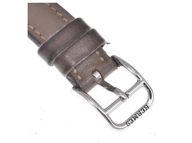Hermès Hermes Cape Cod Double Tour Quartz Stainless Steel and Leather 27 - vista 7