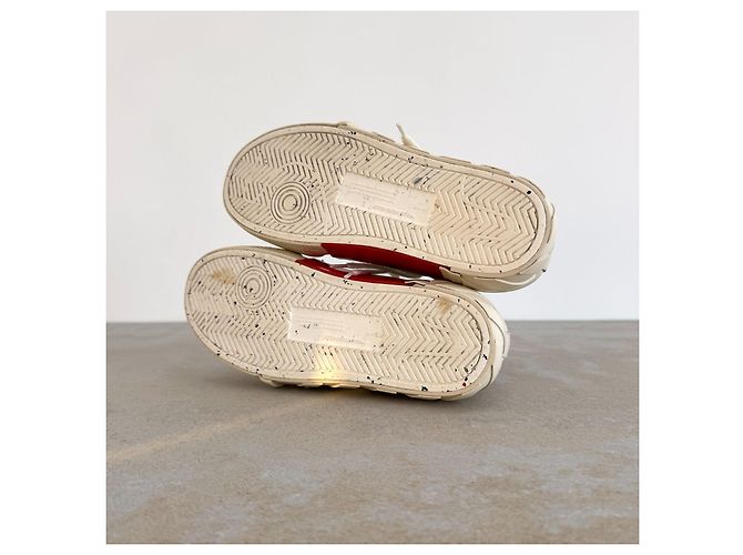 Off White Off-White Sneakers Basse in Pelle Vulcanizzata - vista 8